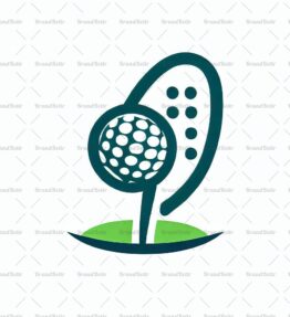 Golftee und Ball